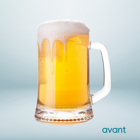 chope de bière gravure personnalisation personnalisable Marion papillon