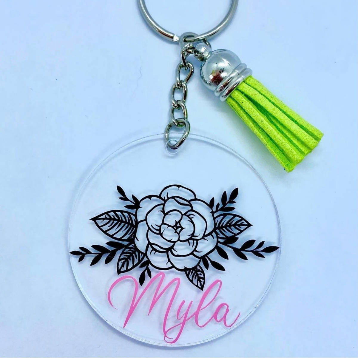 Porte-clés acrylique à personnalisé
