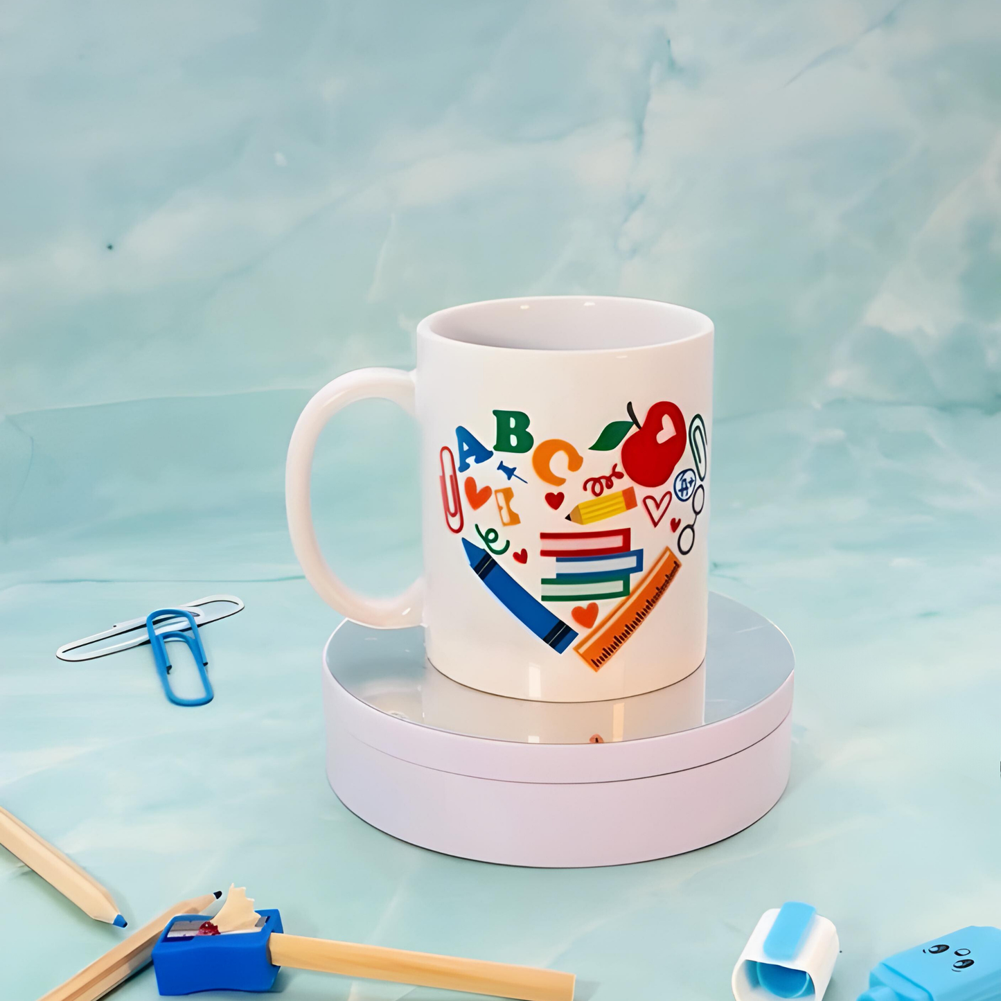 Mug "coeur scolaire"