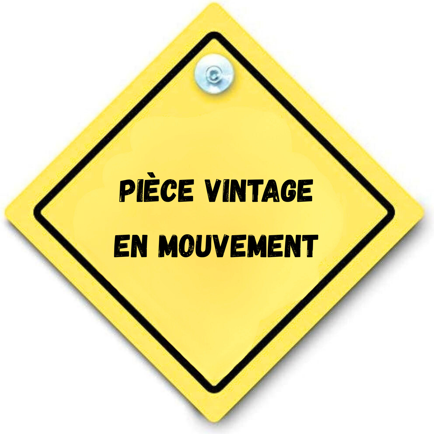 panneau arriere voiture ventouse personnalisation personnalisable Marion papillon Geneve suisse