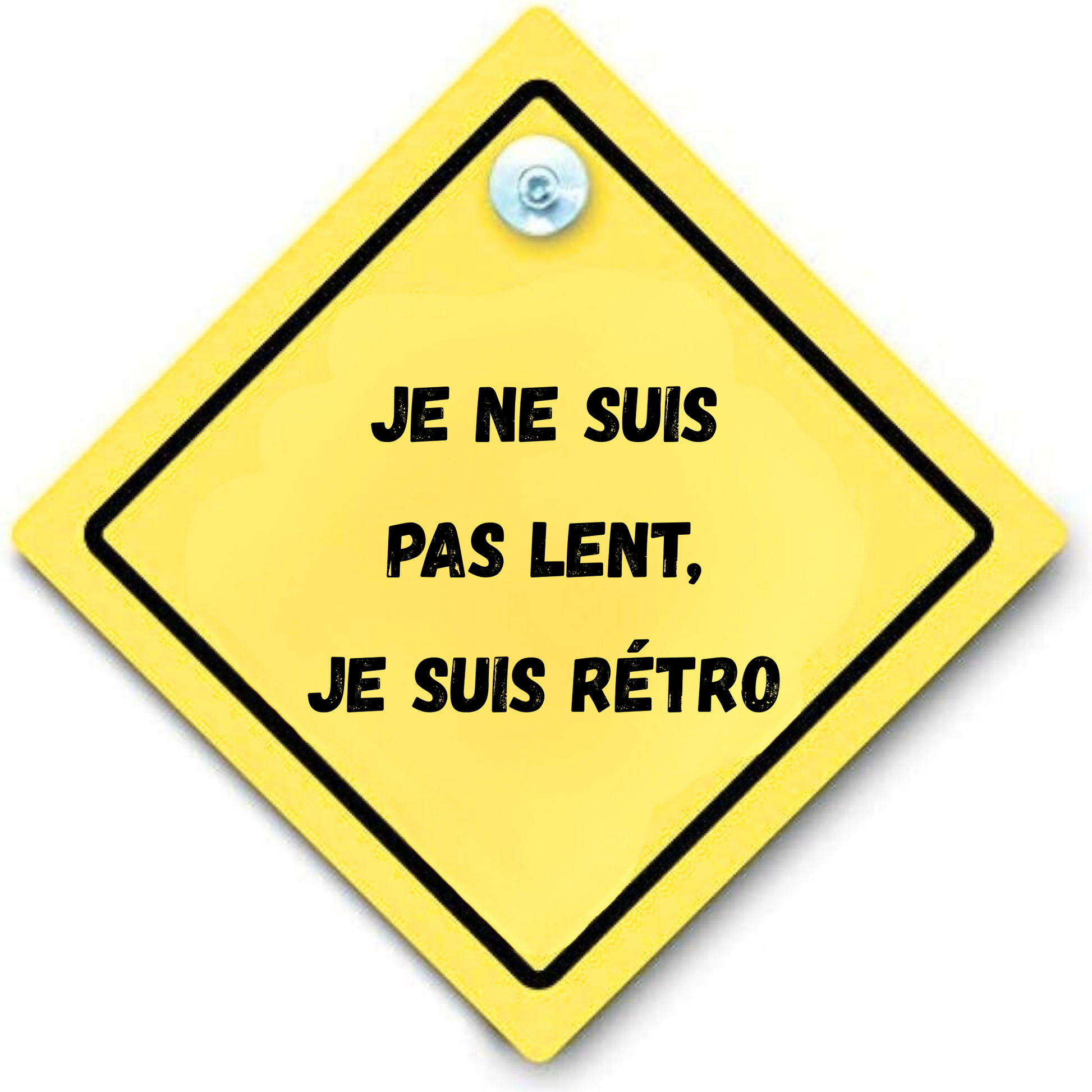 panneau arriere voiture ventouse personnalisation personnalisable Marion papillon Geneve suisse